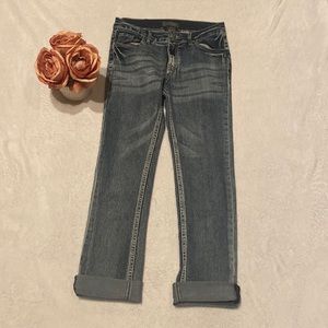 SILVER Girls Size 12 TAMMY Jeans Adjustable Waist